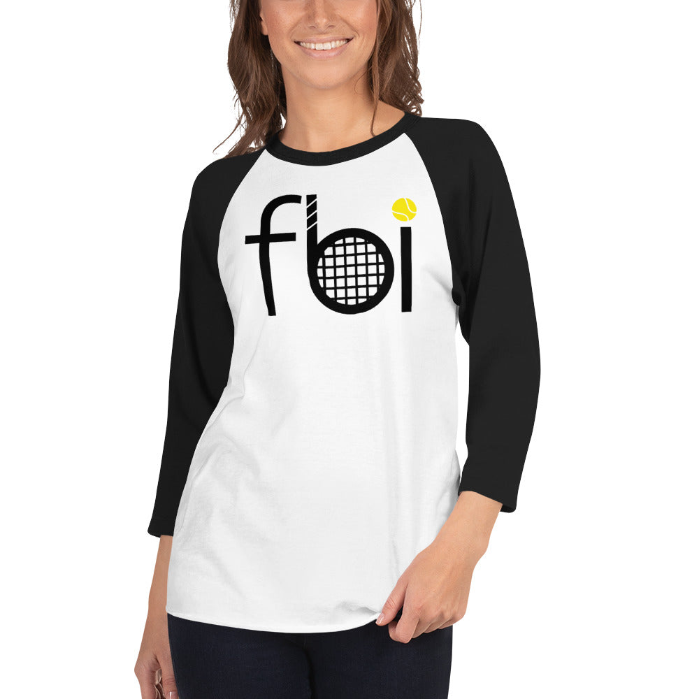 3/4 sleeve raglan shirt
