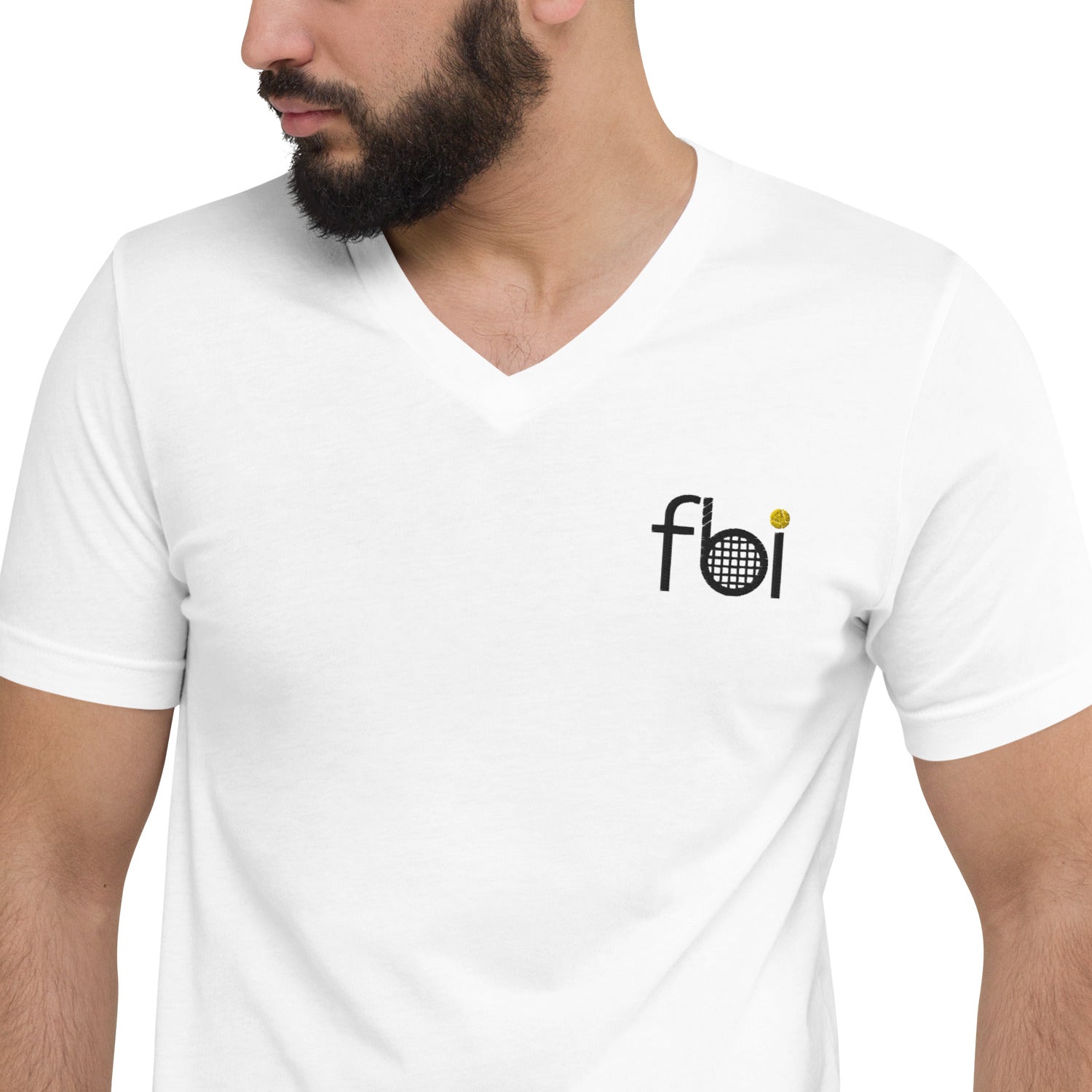 Unisex Short Sleeve V-Neck T-Shirt
